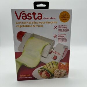 Vasta Sheet Slicer Vegetable Flat Cutter Keto Vegan